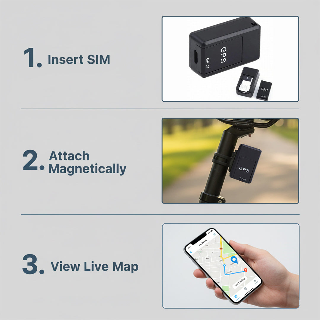 GPS Tracker - Magnetic Mini - Worldwide Coverage