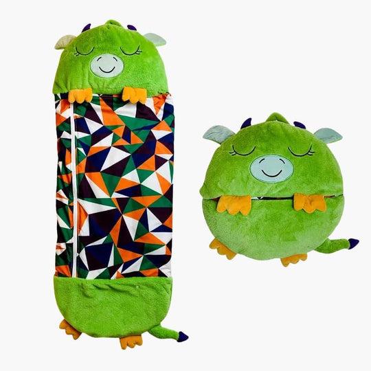 Kids Sleeping Bag - Plush Toy - 2-in-1 Design
