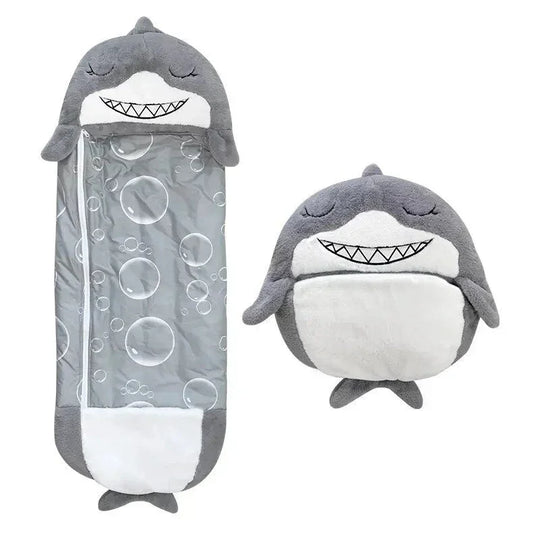 Kids Sleeping Bag - Plush Toy - 2-in-1 Design
