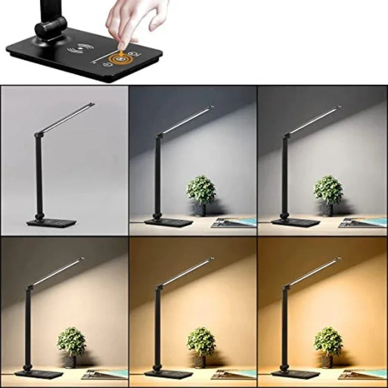 LED Desk Lamp - Wireless Charger - Touch Control 2