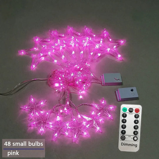 LED Star Garland - Decorative Lighting