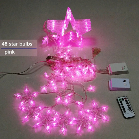 LED Star Garland - Decorative Lighting