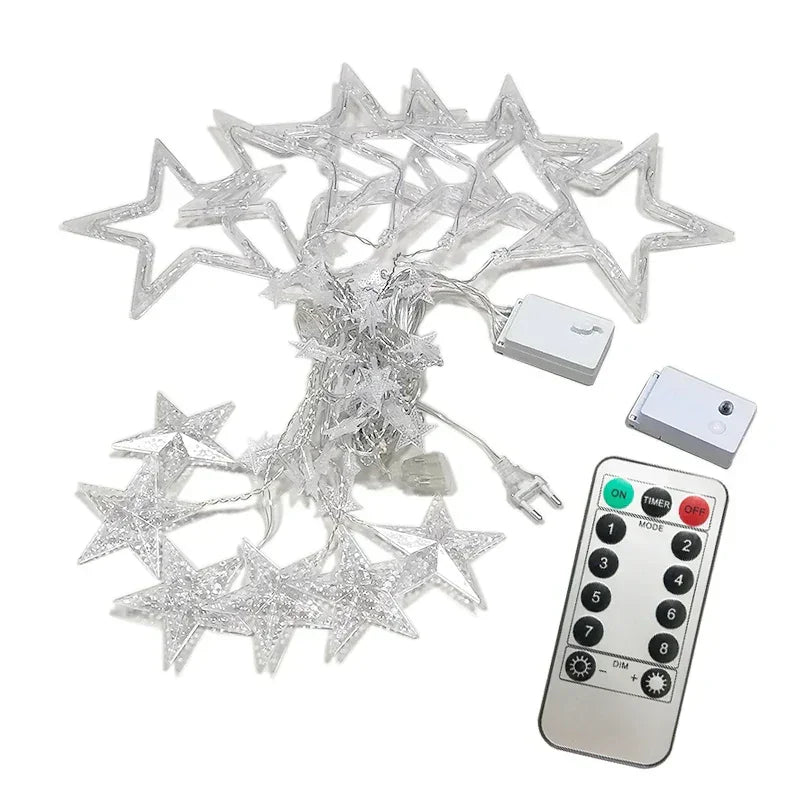 LED Star Garland - Decorative Lighting