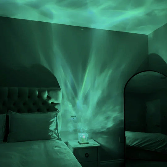LED Table Lamp - Ocean Wave Design - Multi-Colour Light Effect