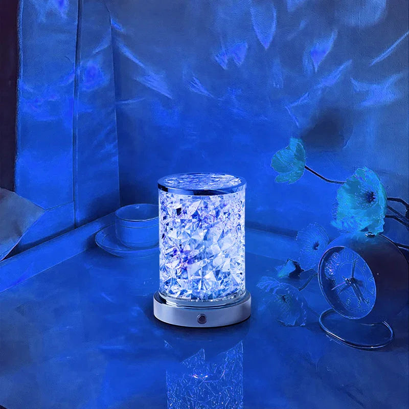 LED Table Lamp - Ocean Wave Design - Multi-Colour Light Effect