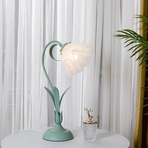 Lamp - Vintage Floral Design - Adjustable Arm