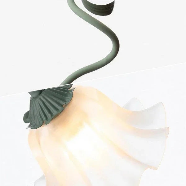 Lamp - Vintage Floral Design - Adjustable Arm