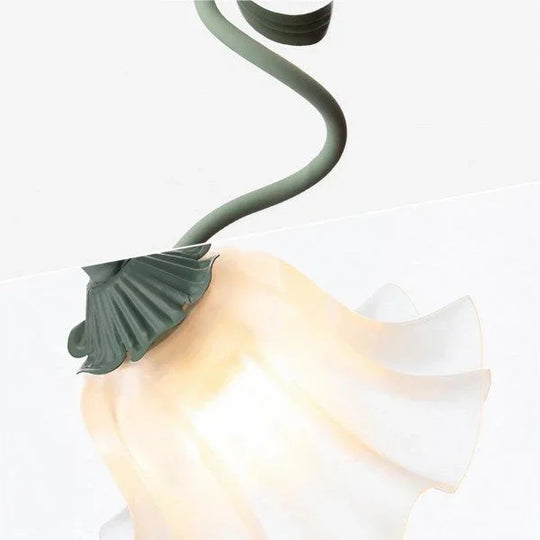 Lamp - Vintage Floral Design - Adjustable Arm