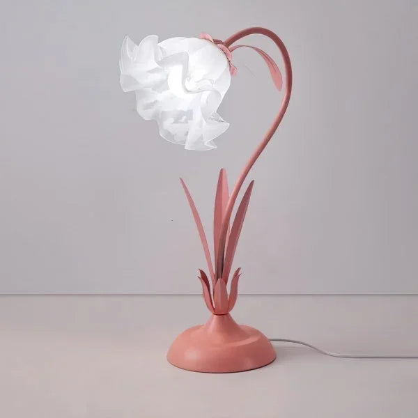 Lamp - Vintage Floral Design - Adjustable Arm