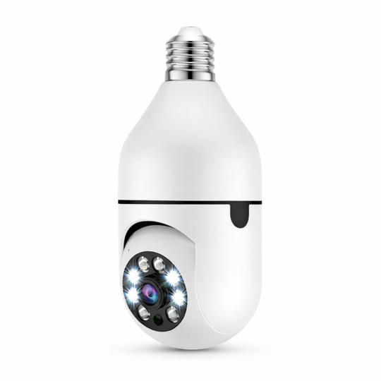 Light Bulb Camera - Indoor Outdoor - WiFi Monitoring