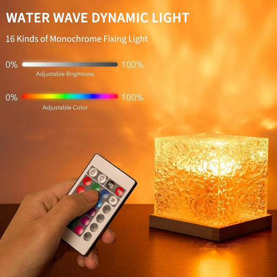Light Projector - Ocean Wave Effects - Remote Control - Luvonic