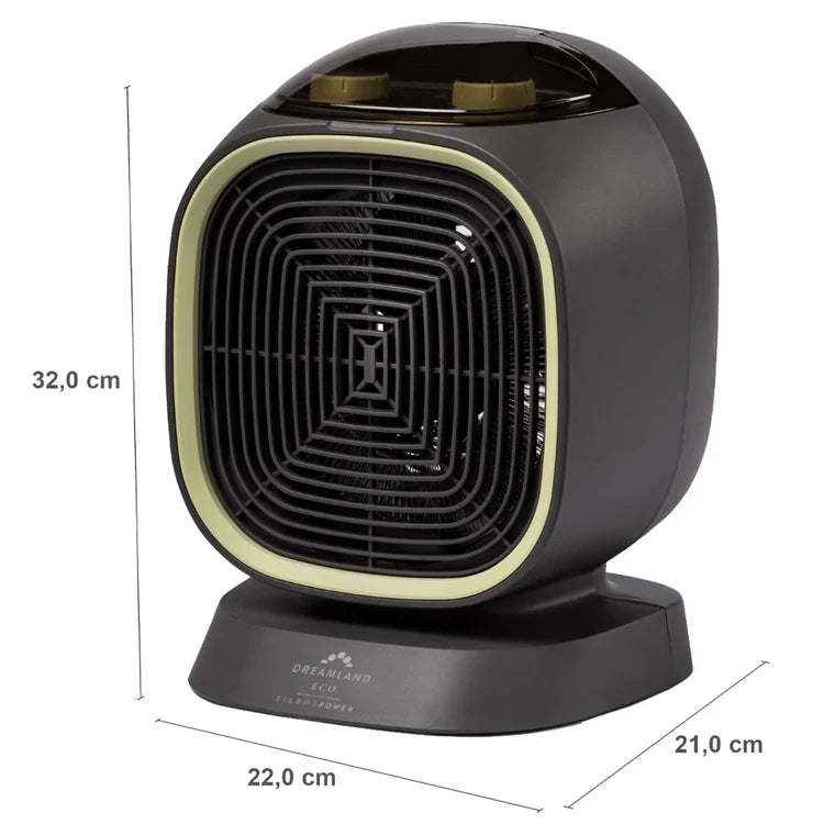 Low-Energy Fan Heater - Efficient Heating - Cooling Function