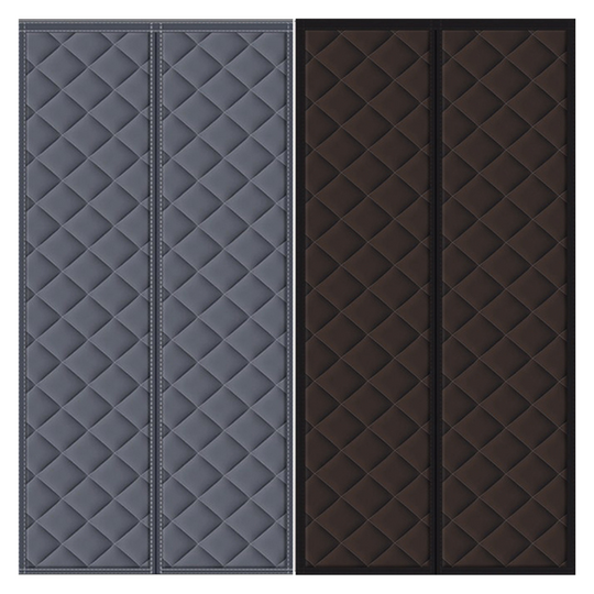 Magnetic Door Insulation Curtain - Temperature Control - Draft Blocking