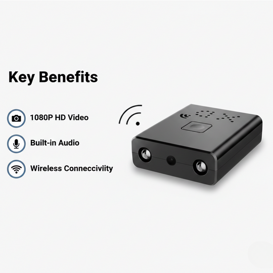 Mini Video Camera - HD Recording - Audio Capture