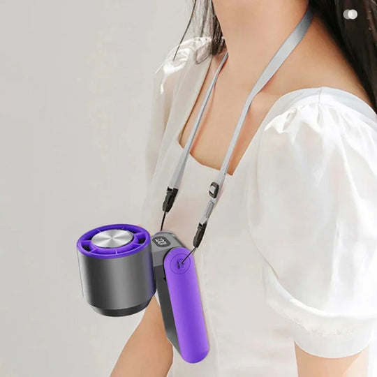 Mini Handheld Fan - Rechargeable - Folding Design