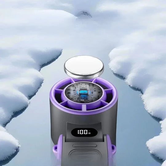 Mini Handheld Fan - Rechargeable - Folding Design