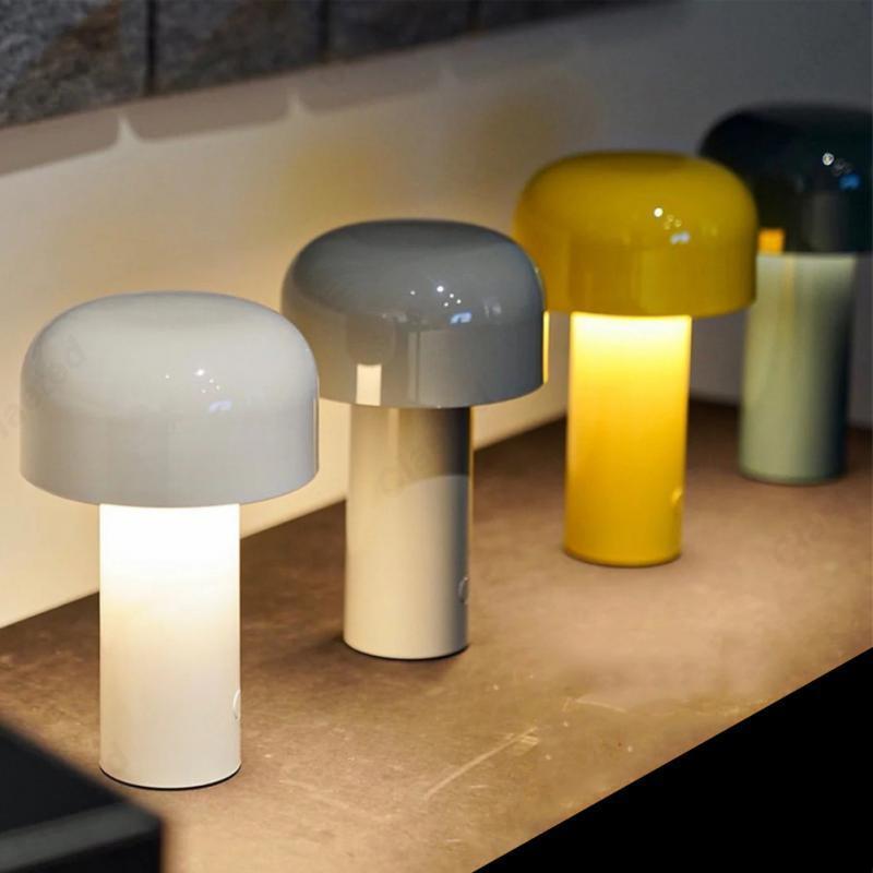 Mini LED Lamp - Mushroom Design - Adjustable Brightness