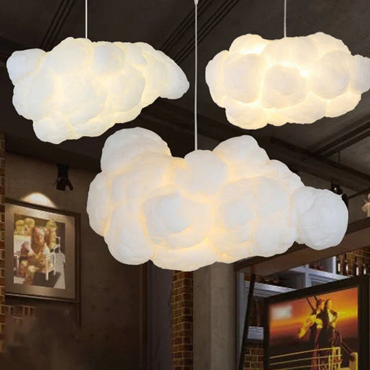 Ceiling Lamp - Modern White - Adjustable Shade - Luvonic