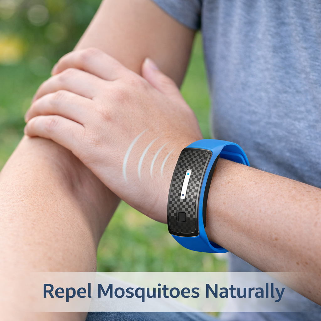 Mosquito Repellent Bracelet - Ultrasonic Design - USB Charging