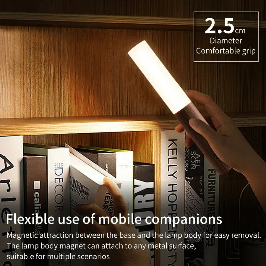 Motion Sensor Night Light - LED Indoor Lighting - Rechargeable - Luvonic