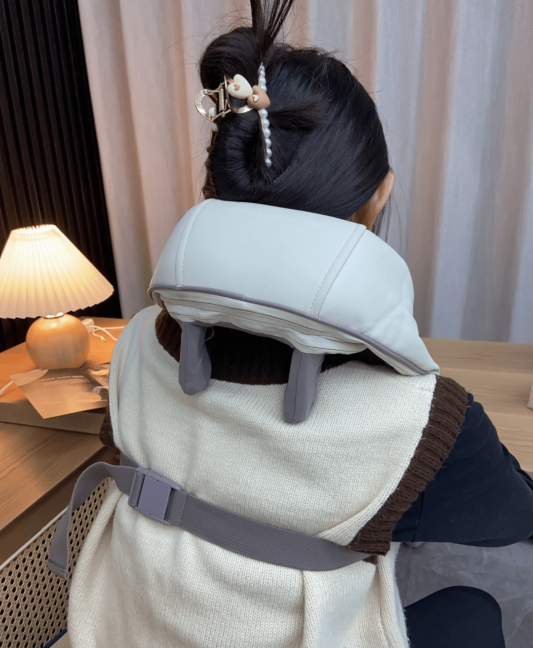 Neck and Shoulder Massager - Heat Therapy - Adjustable Settings