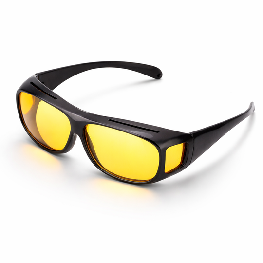 Night Vision Glasses - Anti Glare - Over Eyeglasses