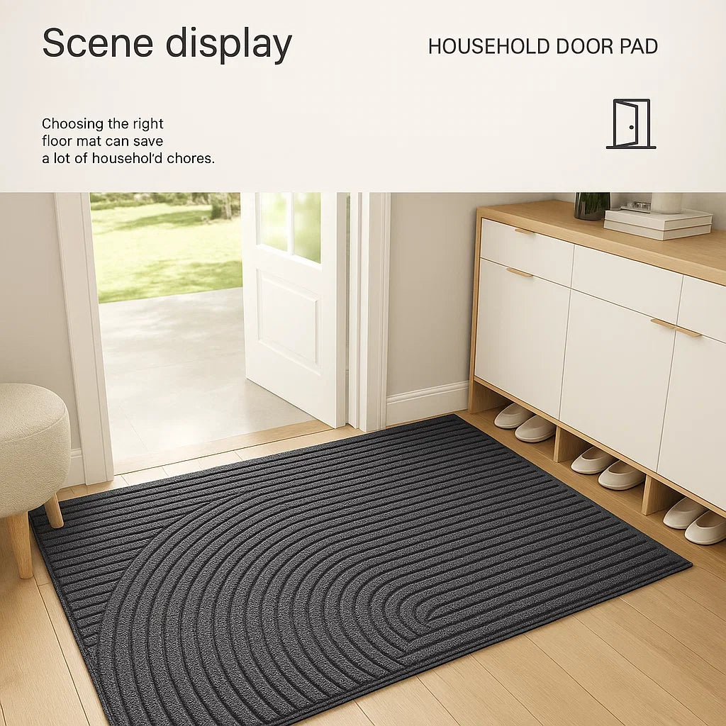 Non-Slip Door Mat - Heavy-Duty Grip - Indoor/Outdoor Use