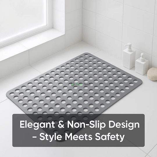 Non-Slip Shower Mat - Anti-Slip Design - Easy to Clean