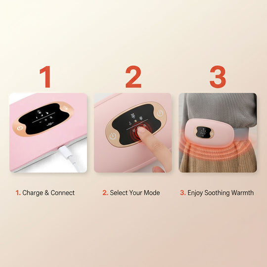 Heating Belt - Adjustable Design - USB Rechargeable