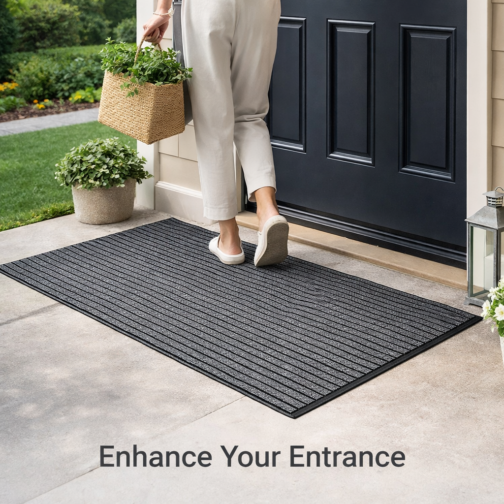 Outdoor Rug - Weatherproof Design - Non-Slip