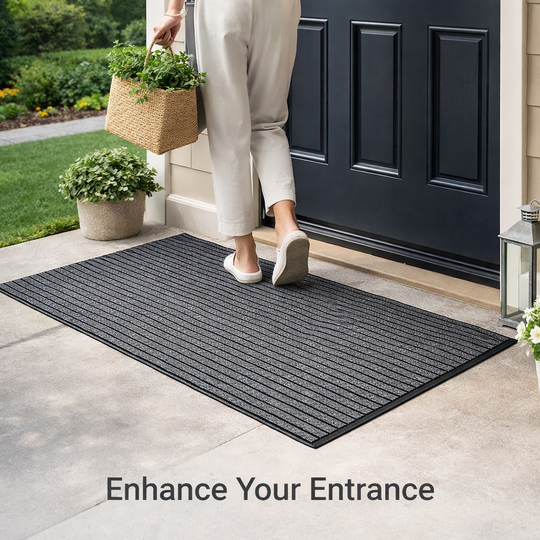 Outdoor Rug - Weatherproof Design - Non-Slip