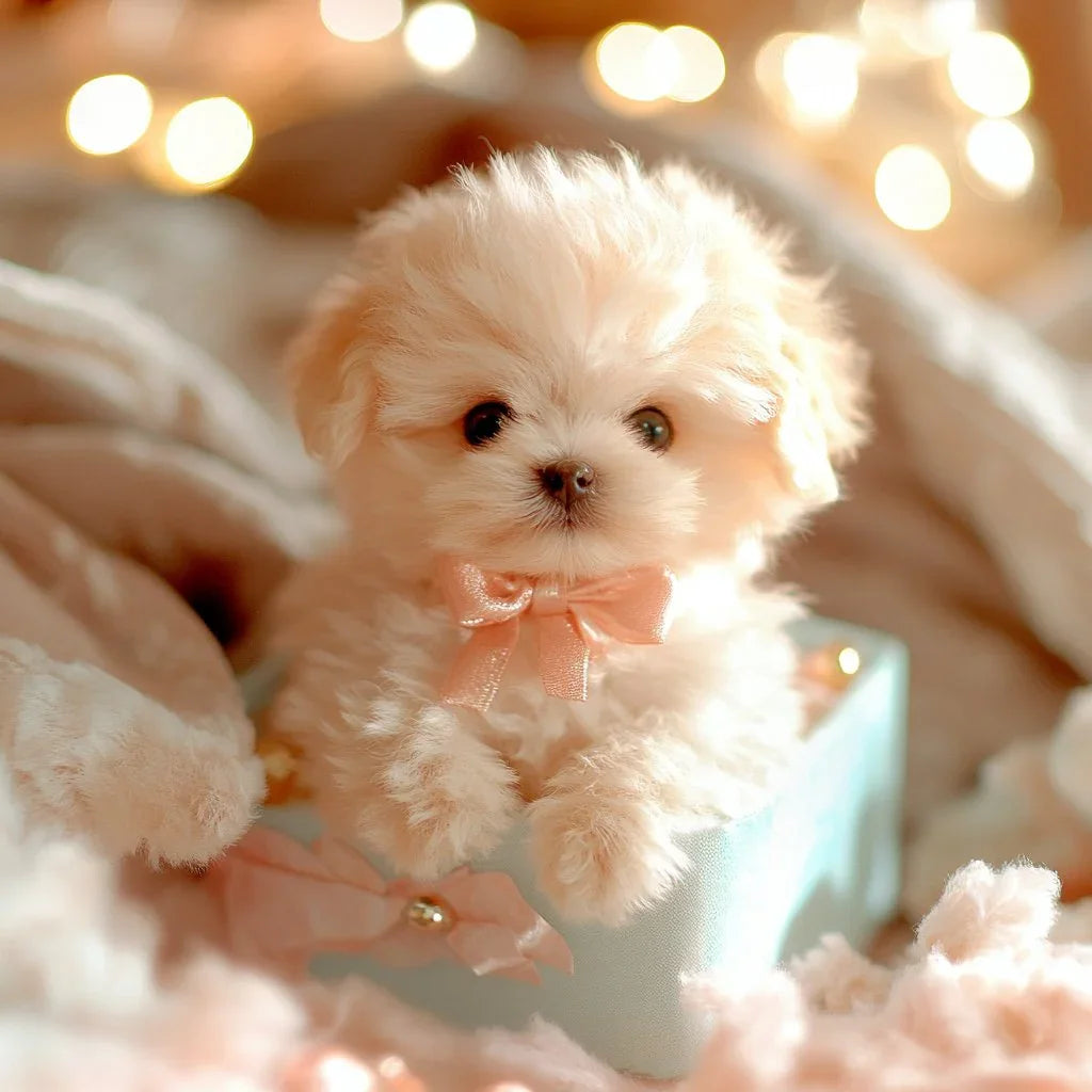 Plush Puppy Toy - Realistic Design - Soft Fur