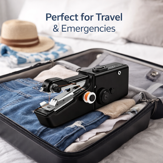 Portable Sewing Machine - Handheld Design - Compact Size