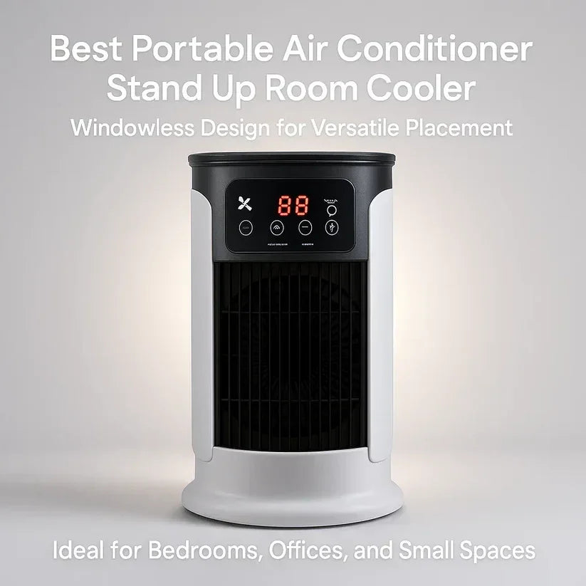 Portable Air Conditioner - Energy Efficient - Windowless