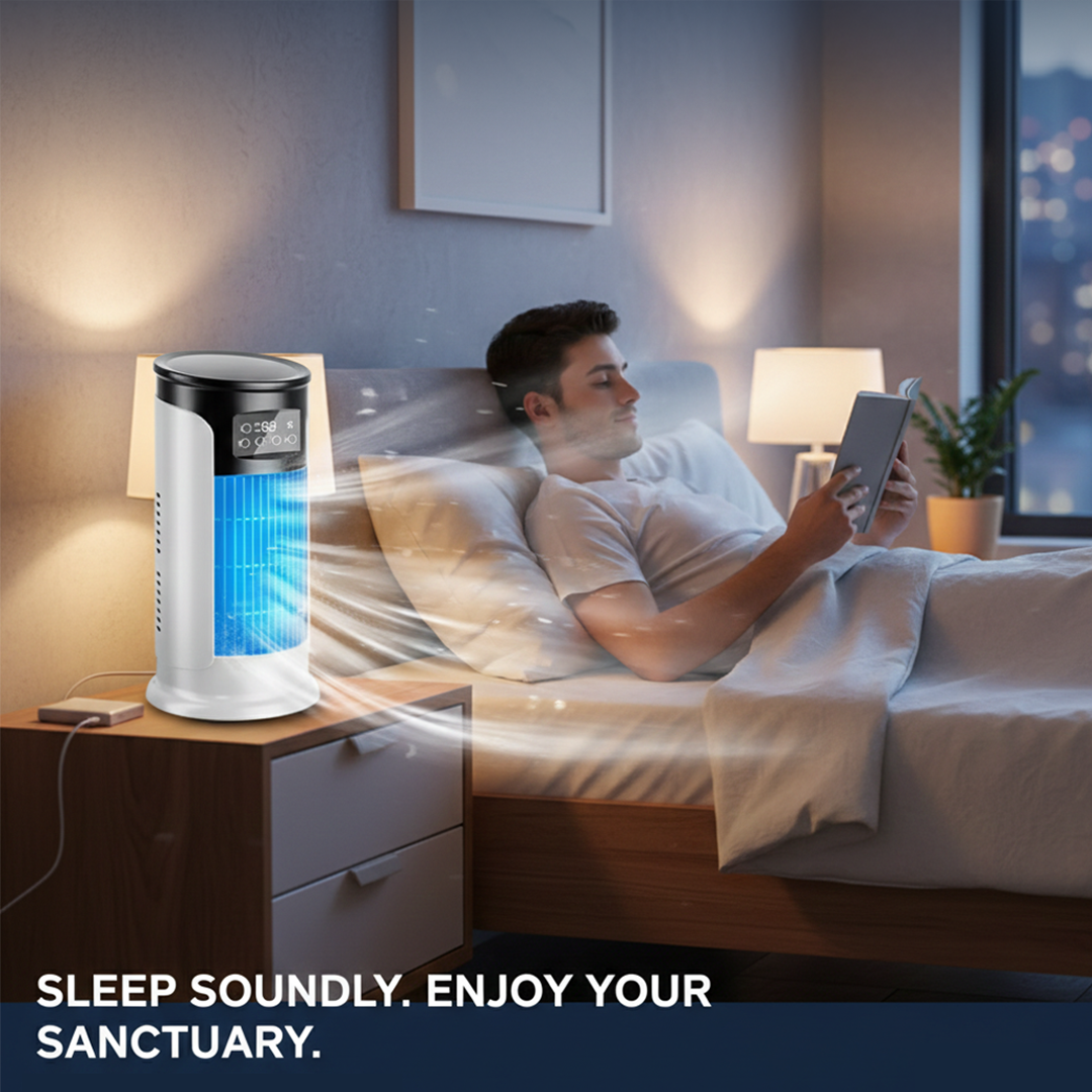 Portable Air Conditioner - USB Powered - Room Cooling