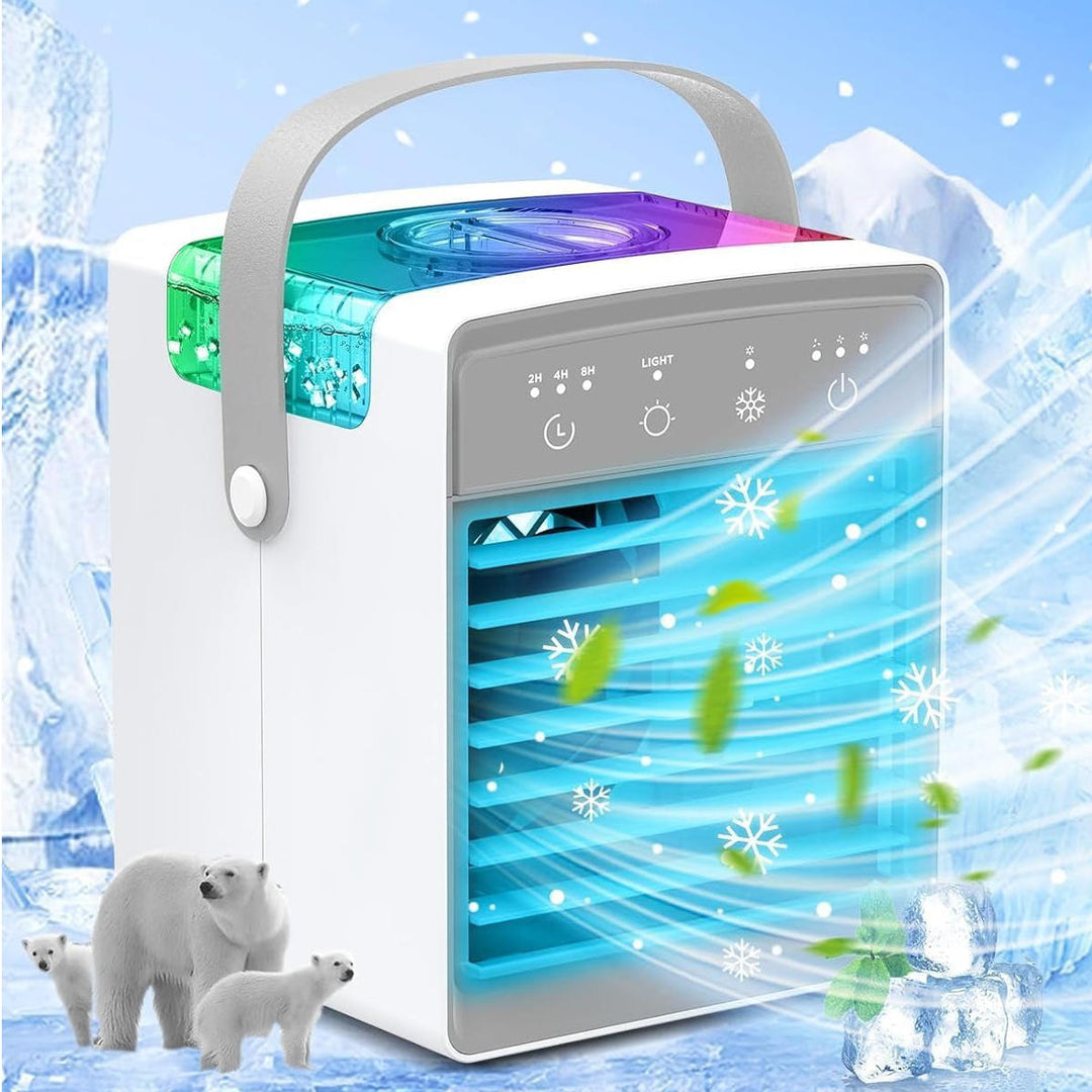 Portable Air Cooler - USB Powered - Adjustable Settings