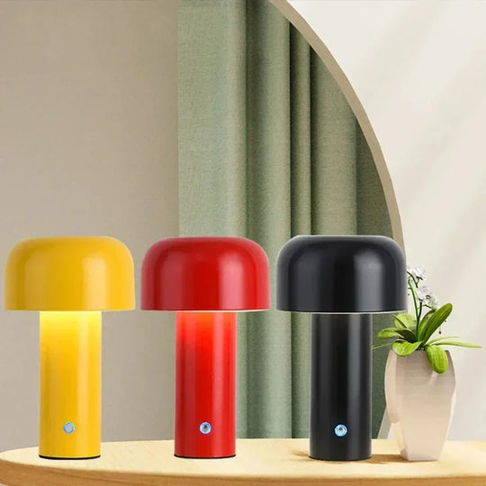 Rechargeable Table Lamp - Cordless Design - Bedroom Lamps - Luvonic
