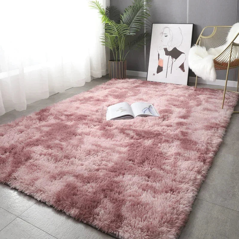 Round Rug - Non-Slip Design - Soft Texture