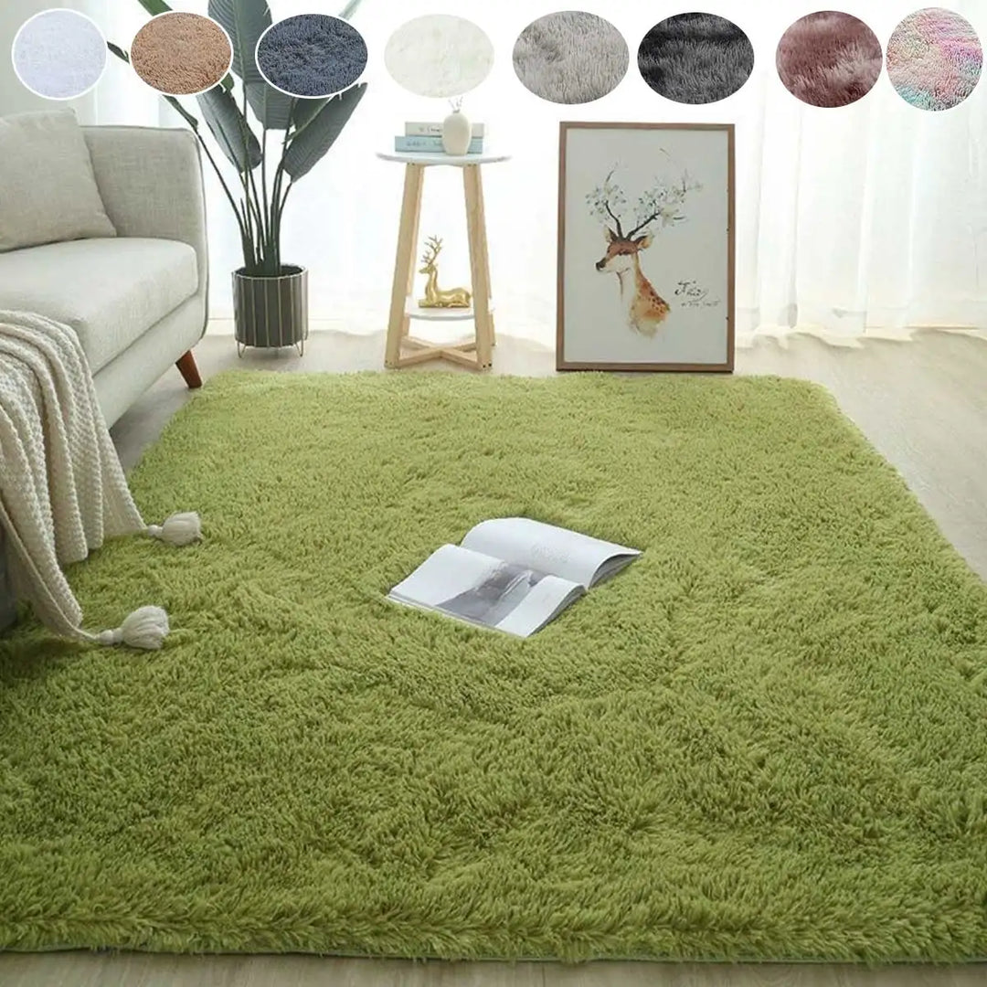 Round Rug - Non-Slip Design - Soft Texture
