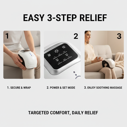 Knee Massager - Infrared Heating - Air Compression