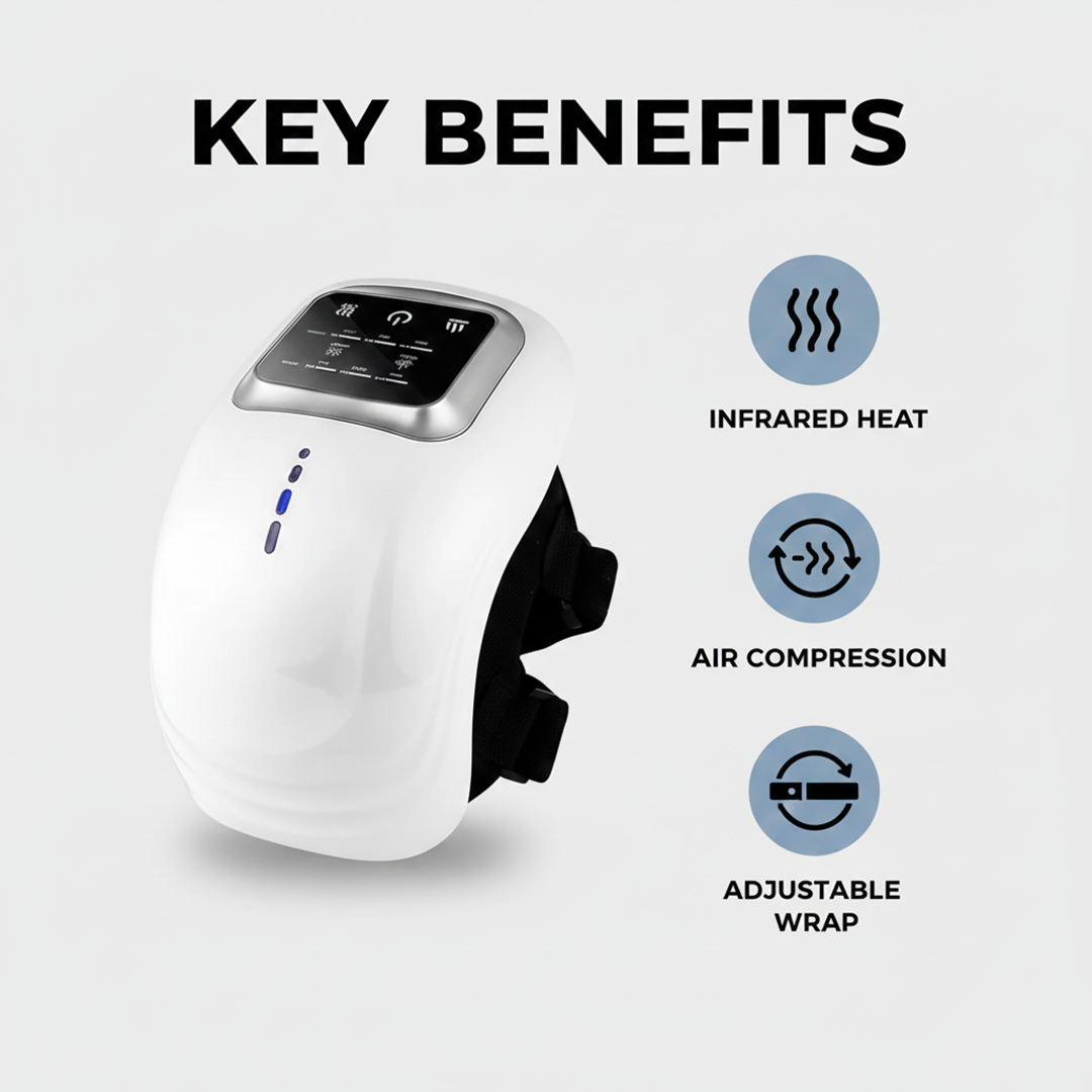 Knee Massager - Infrared Heating - Air Compression
