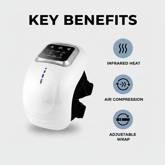 Knee Massager - Infrared Heating - Air Compression