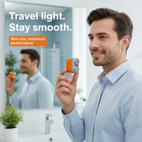 Electric Shaver - Dual Rotary - Wet Dry