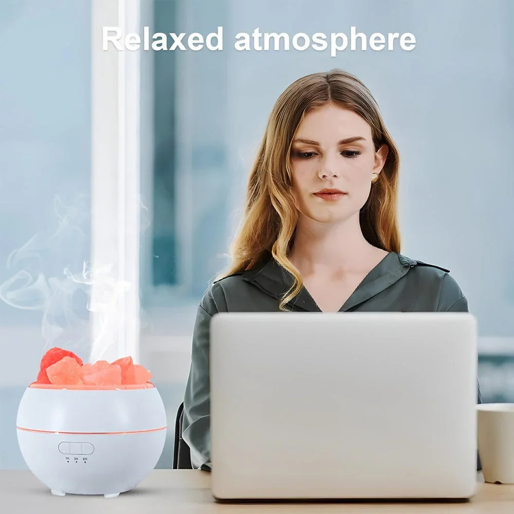Salt Lamp Diffuser - Essential Oil - USB Powered