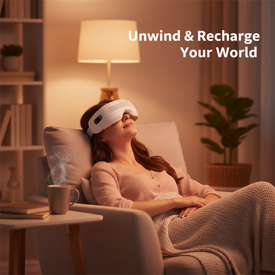 Eye Massager Mask - Heated Function - Vibration Mode