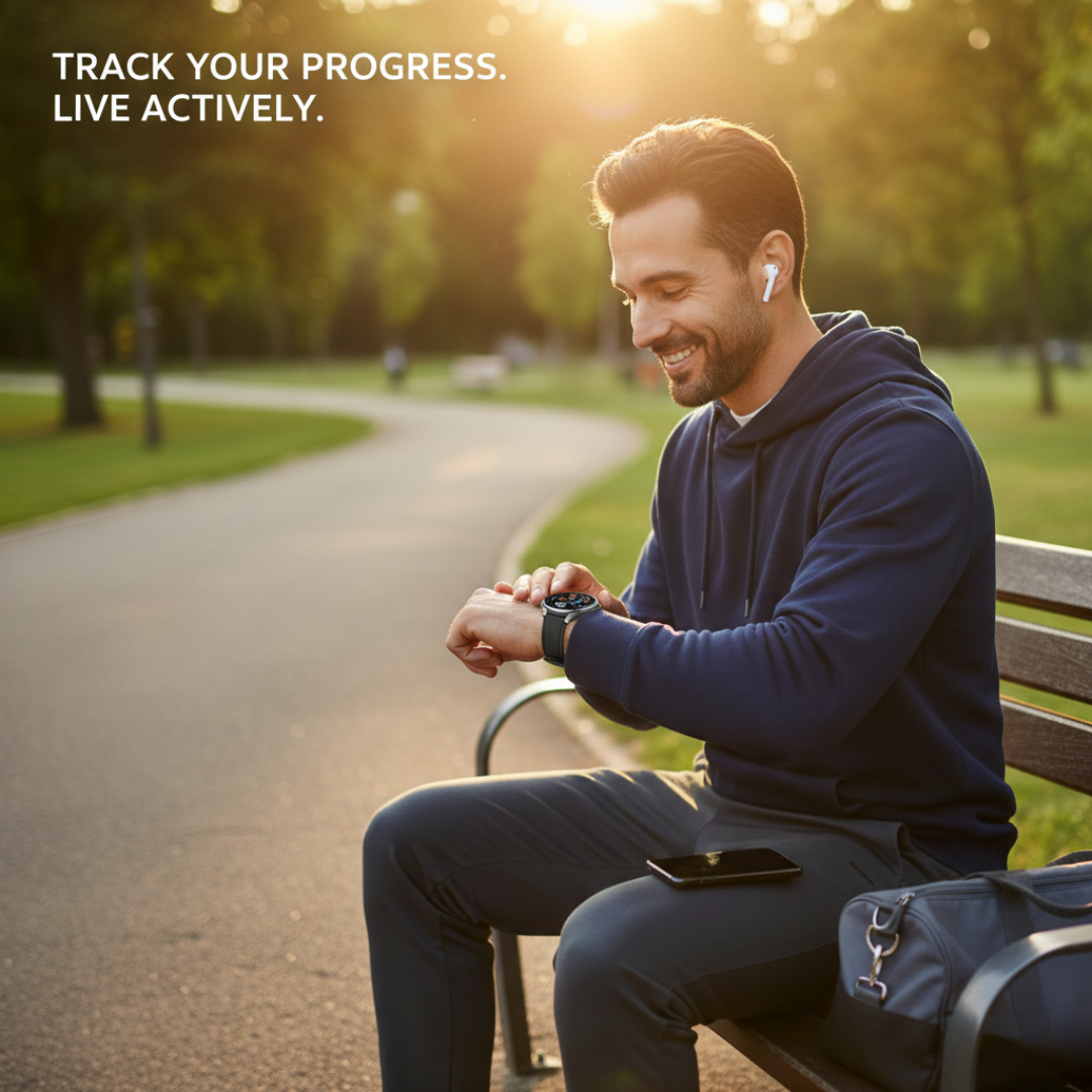 Smartwatch - Fitness Tracking - Notification Display