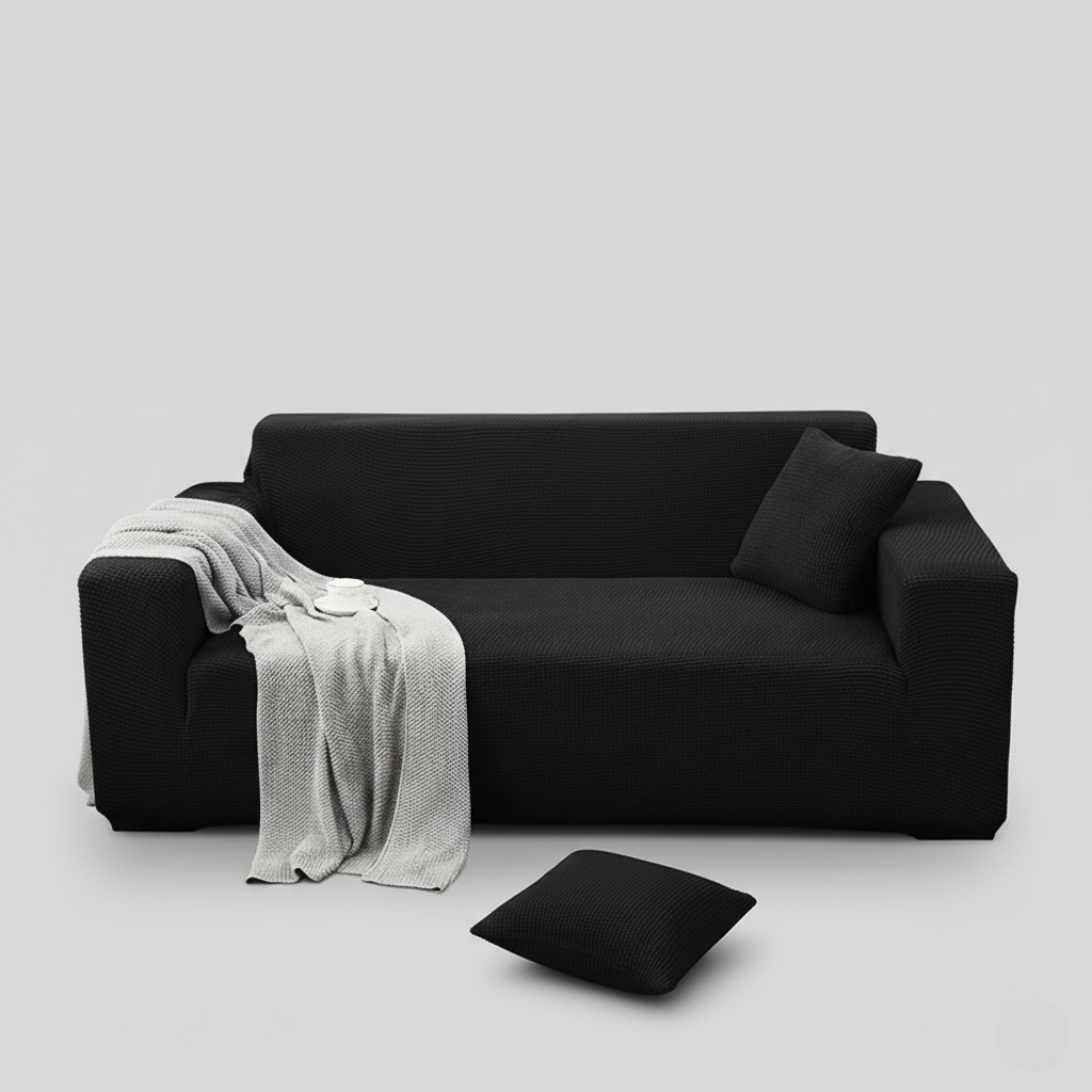 Stretch Sofa Cover - Universal Fit Slipcover - Machine Washable