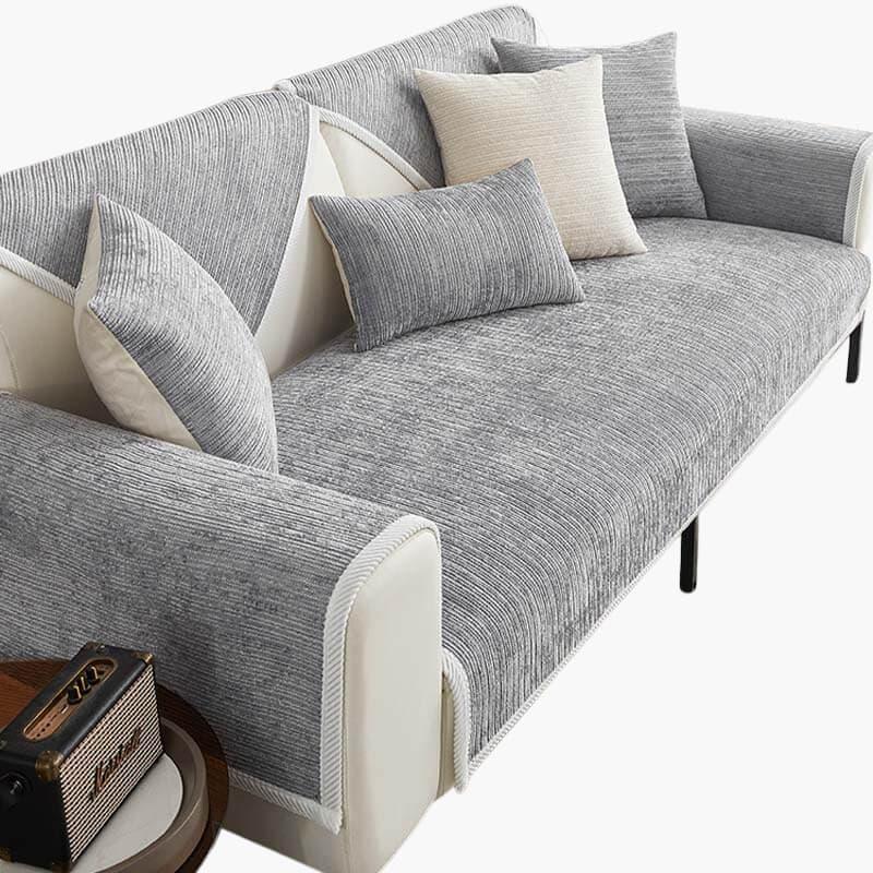 Sofa Cover - Pet-Friendly - Chenille Fabric