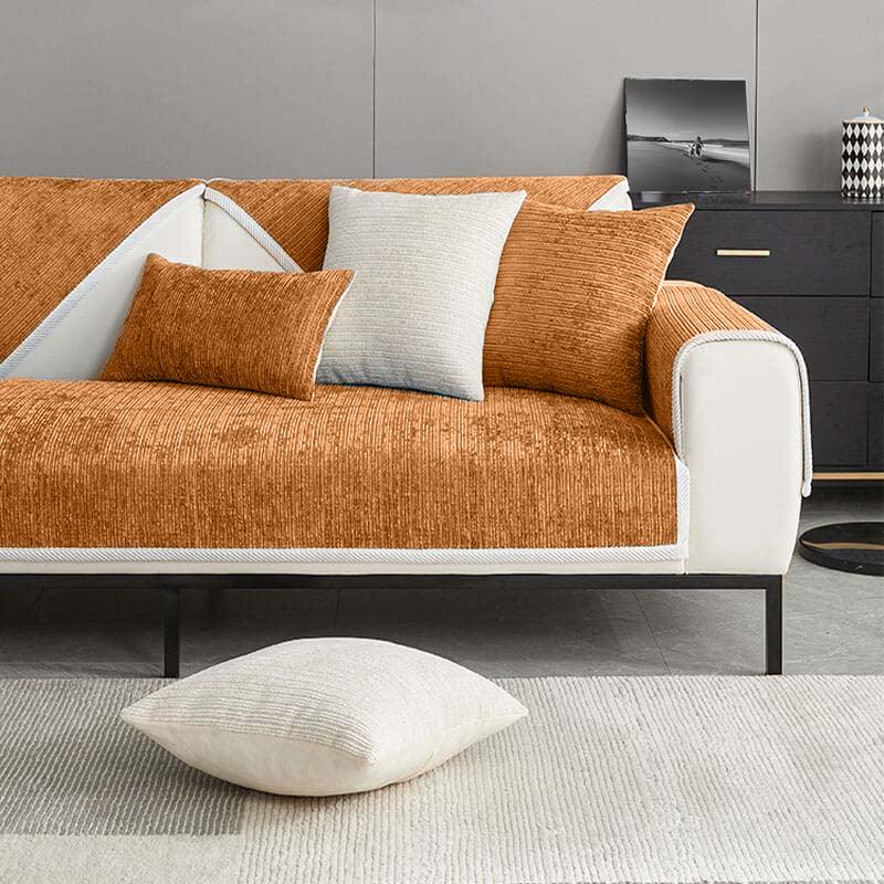 Sofa Cover - Pet-Friendly - Chenille Fabric