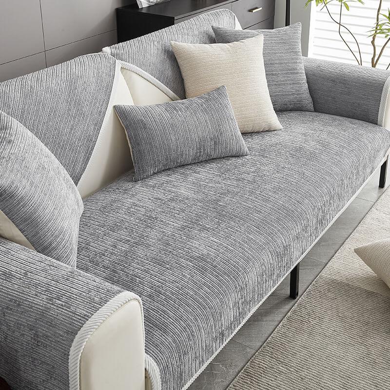 Sofa Cover - Pet-Friendly - Chenille Fabric